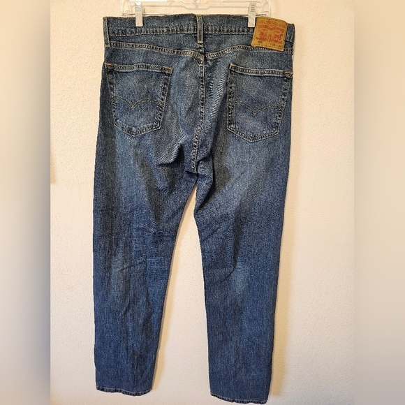 Levi's 505 Regular Fit Men's Jeans Size 36 L34 - Picture 7 of 10